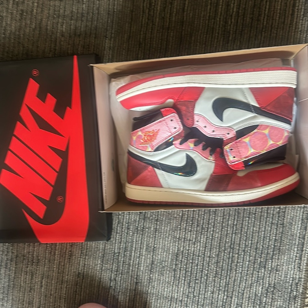 New Jordan 1 spider man
